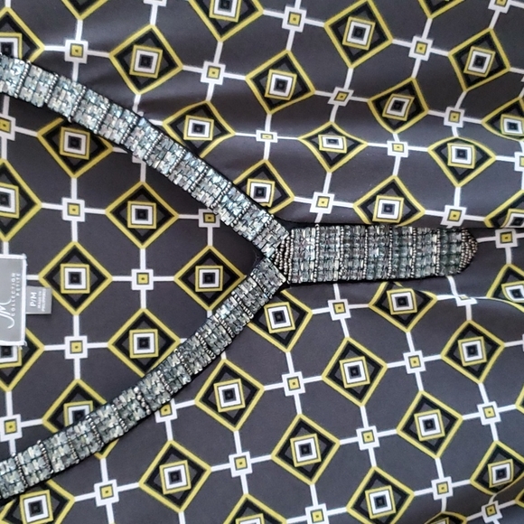 JM Collection Embellished Top - Picture 3 of 6